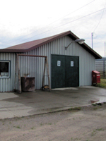 Front of commercial building Front of commercial building